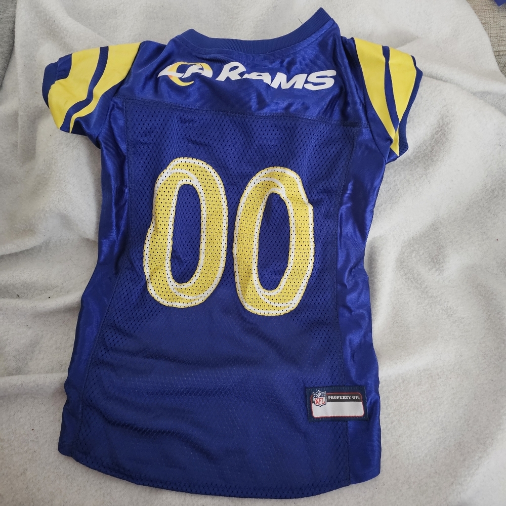 LA Rams Large Pet Jersey